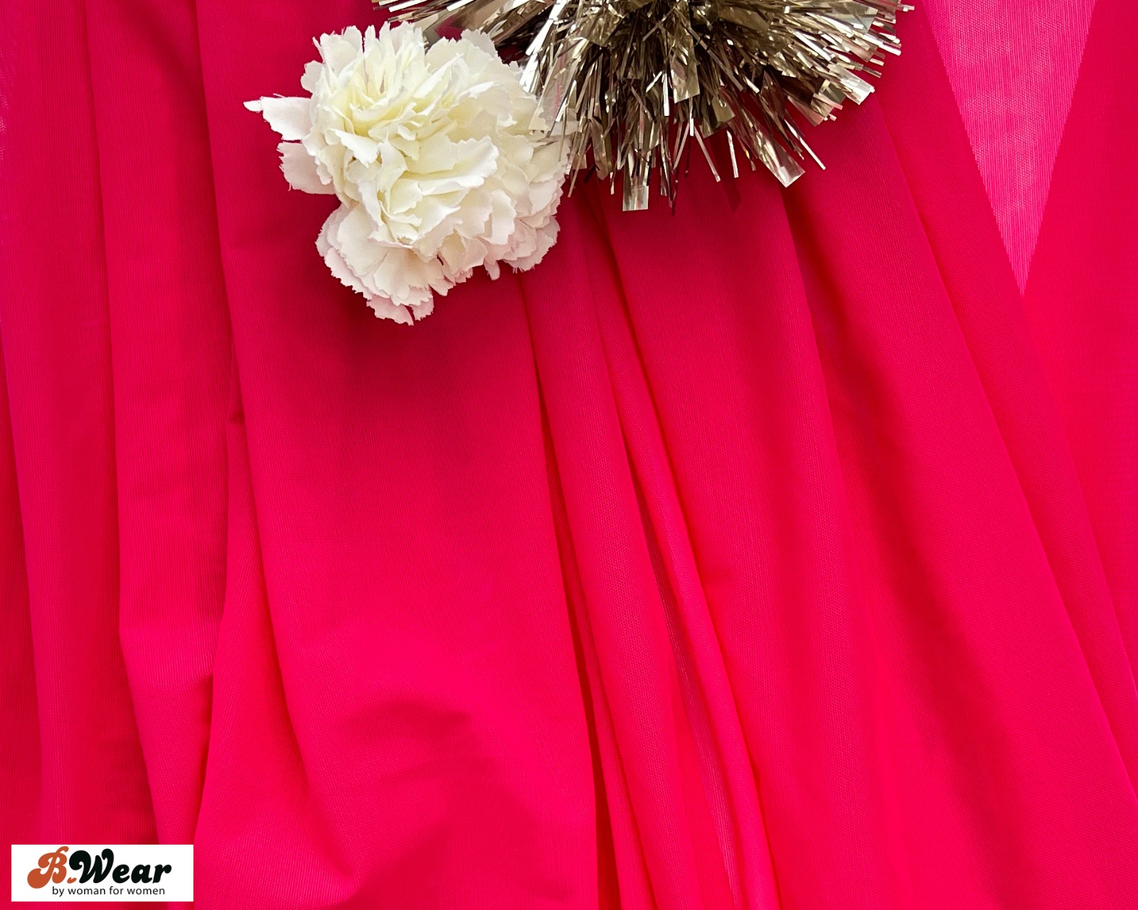 Soft lightweight Stretch mesh - Hot Pink/Fuchsia