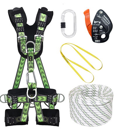 Kratos Fullbody fall protection harness Pro for steep roofs