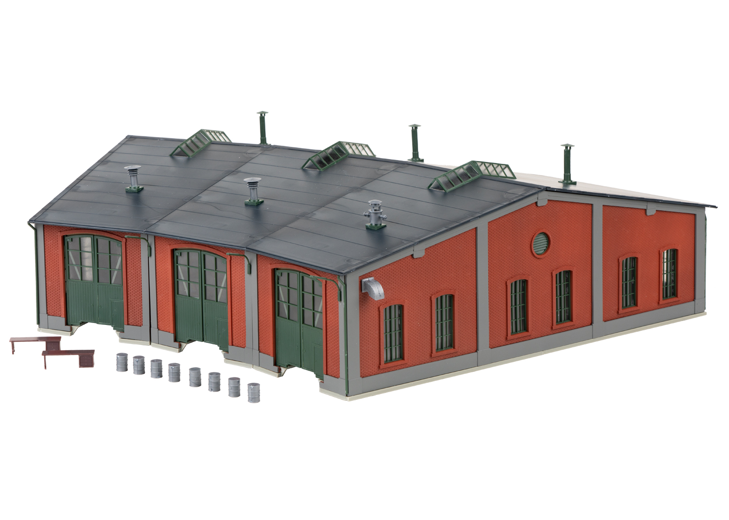 Byggsats lokstall - 2