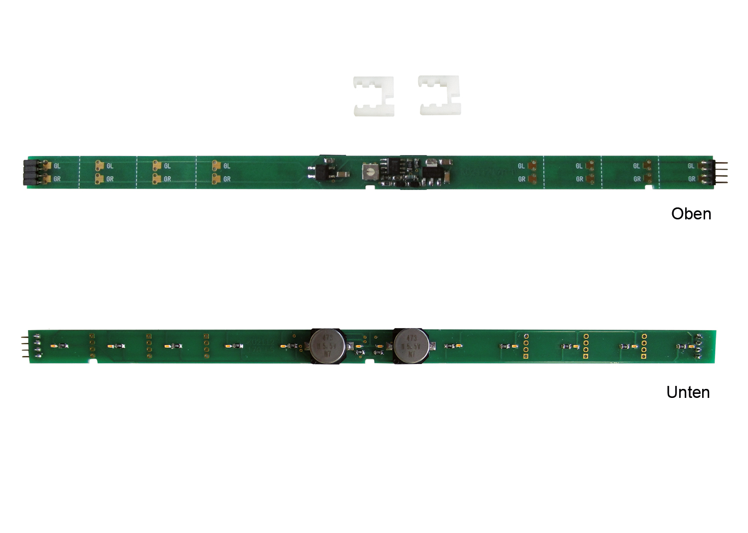 LED-list m backup, kallvitt