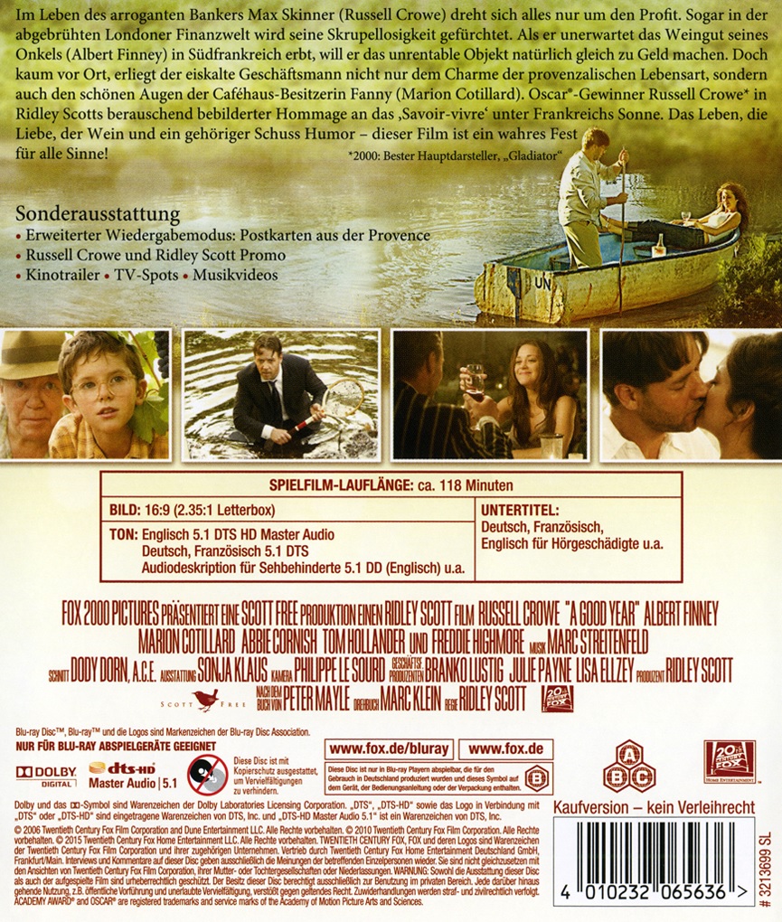 Good Year (Blu-ray) - 2