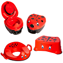My Carry Potty Potträningskit Nyckelpiga 3-pack