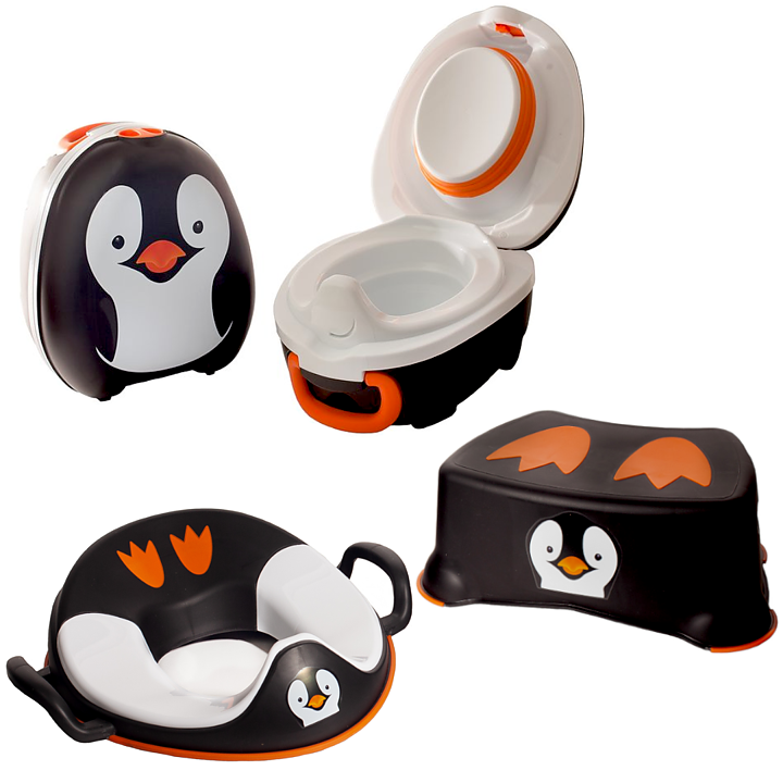 My Carry Potty Potträningskit Pingvin 3-pack