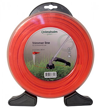 Trimmertråd 2,4mm / stjärna / 80m