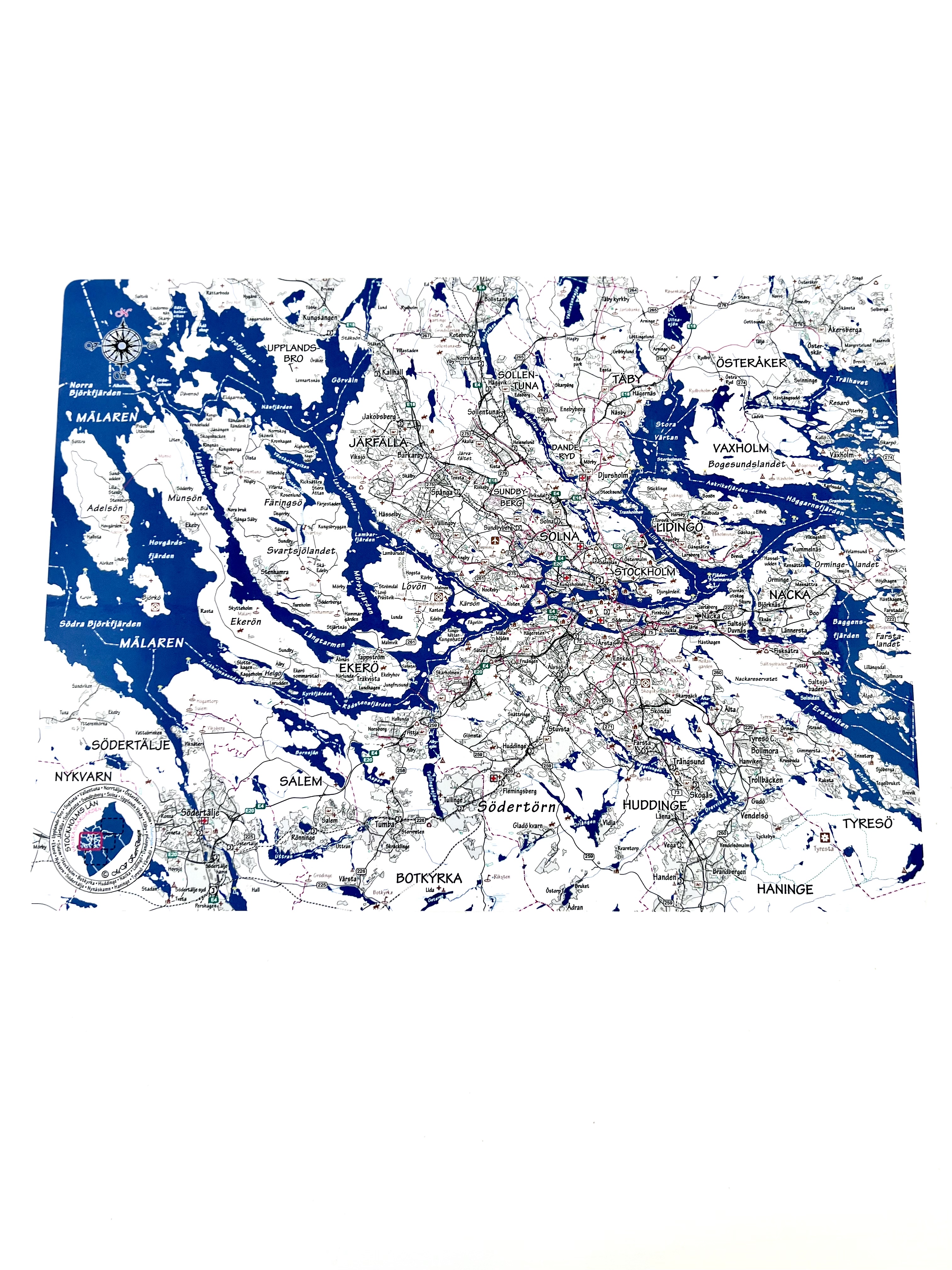 Bordstablett / Stockholms län / Västra Skärgården 