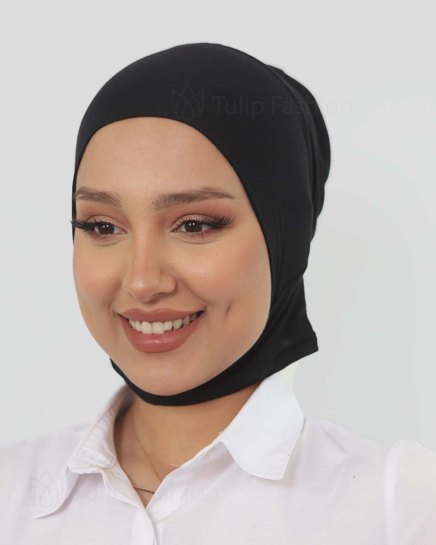 Cap - Jersey Neck Cover - Black - 2