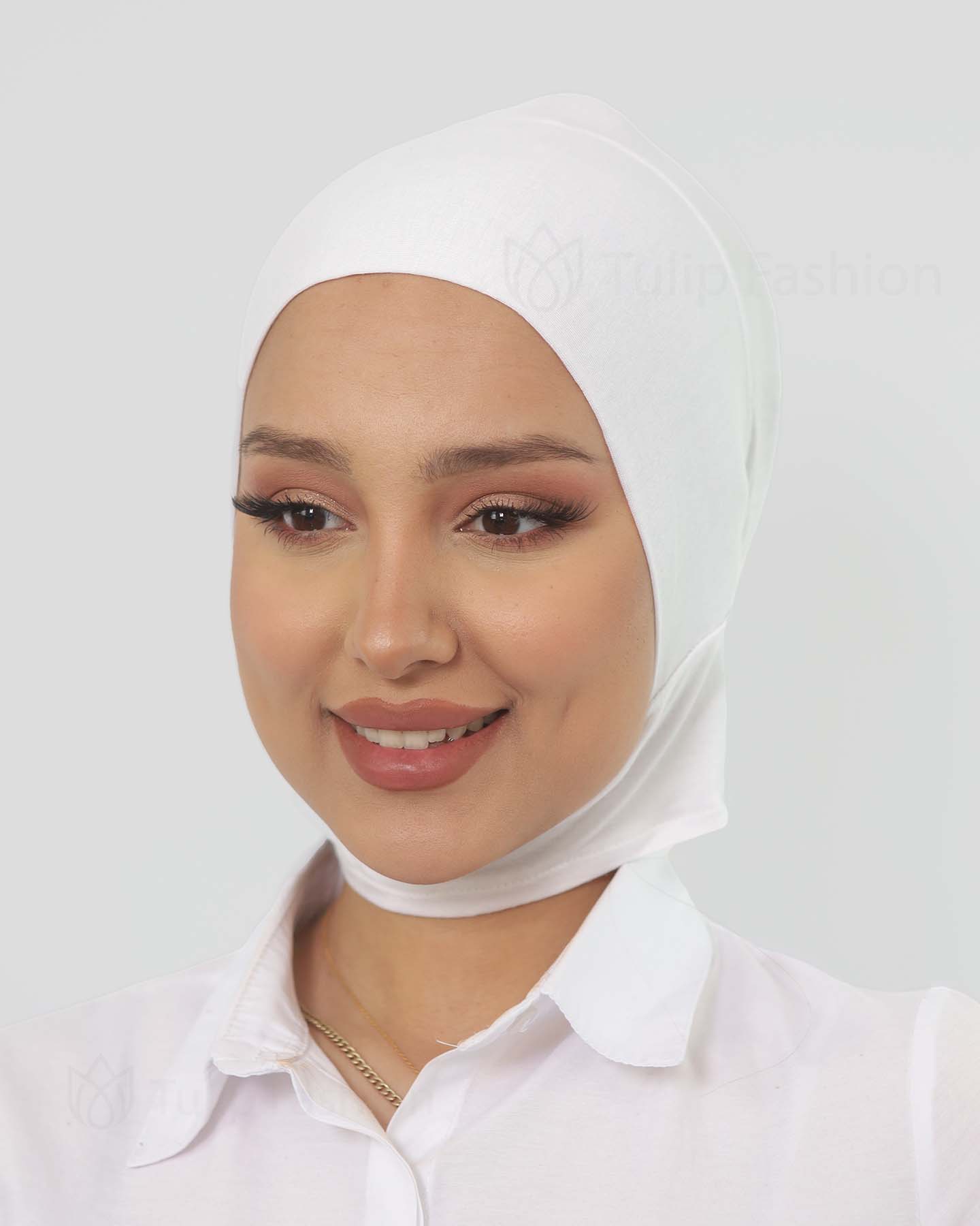 Cap - Jersey Neck Cover - White - 2