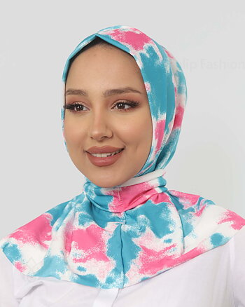 Al Amira Instant Hijab Eleanor - Turquoise