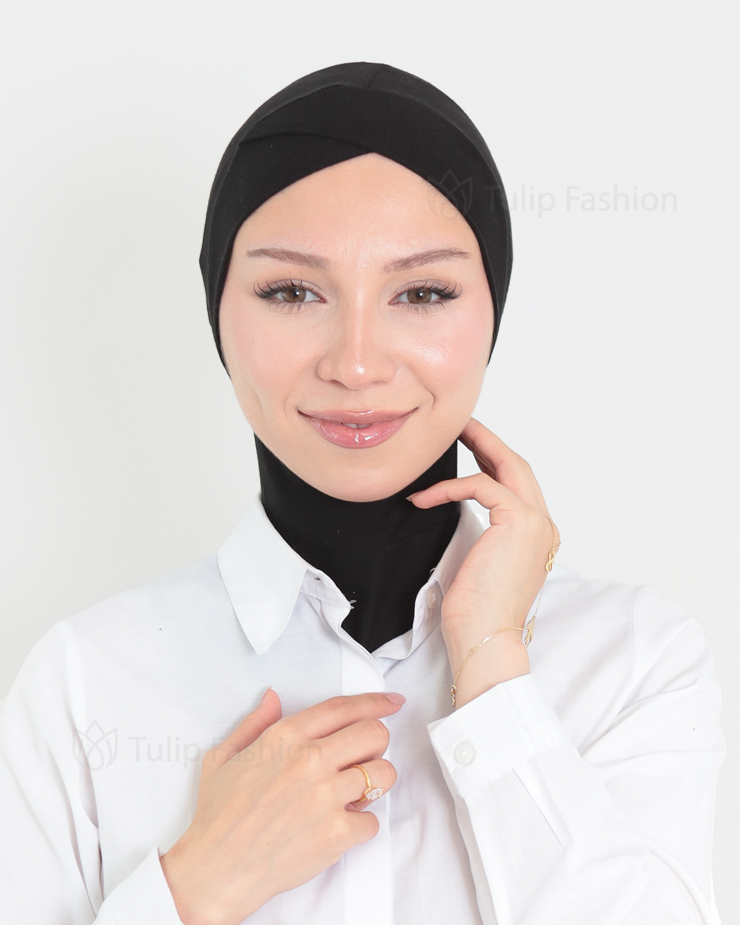 Underscarf - Ninja Cross - Black - 6