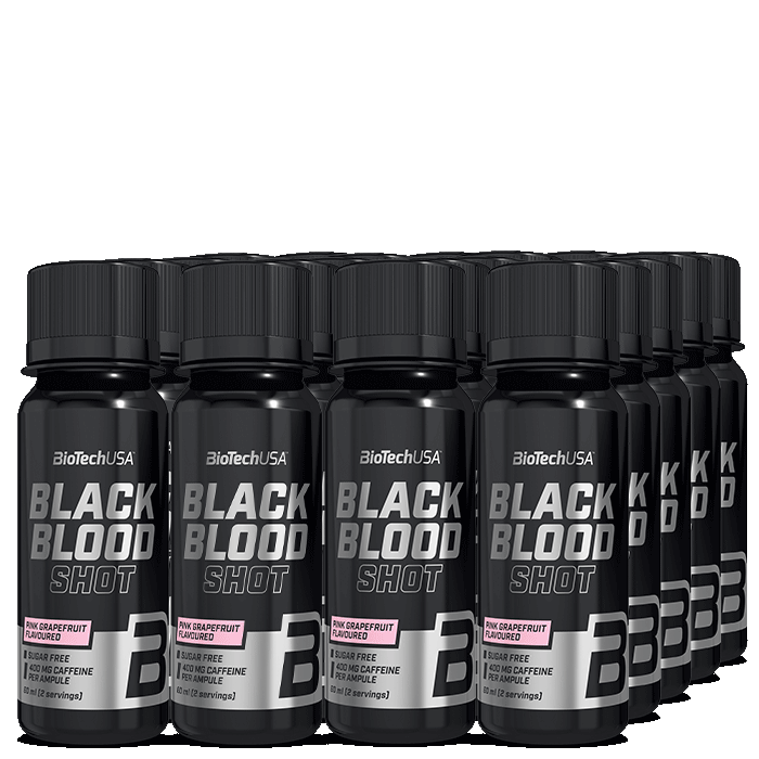 20x Black Blood shot 60ml Pink Grapefruit