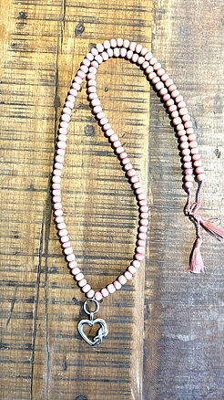 Forever Love Necklace light pink