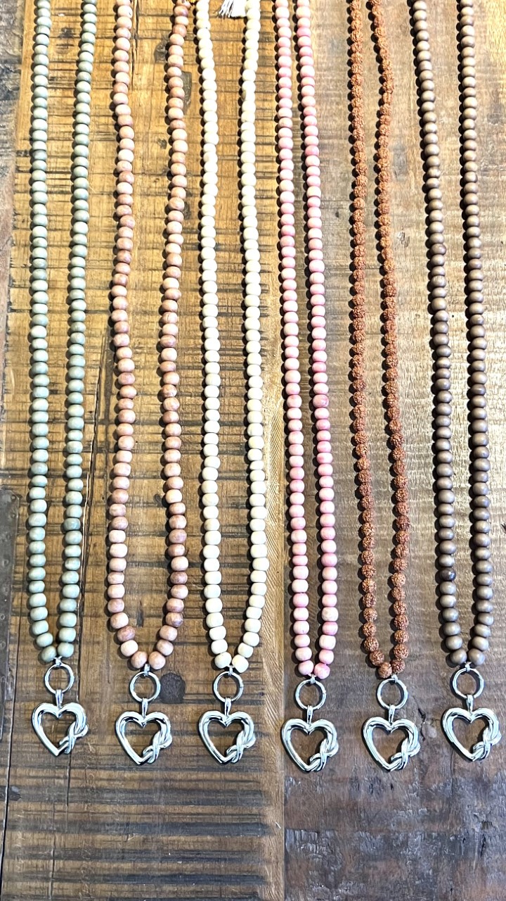 Forever Love Necklace sandelwood light brown - 3