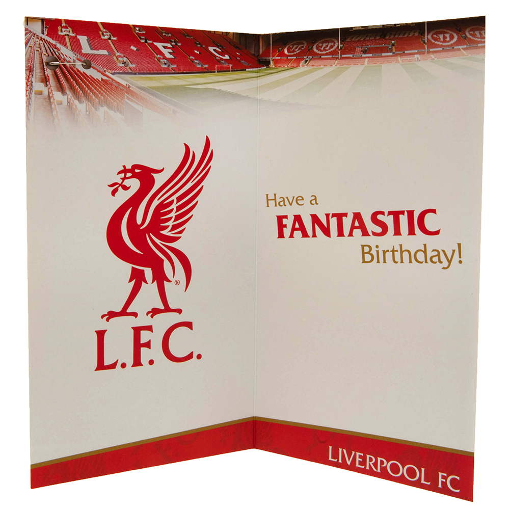 Liverpool Födelsedagskort med Pin - 2