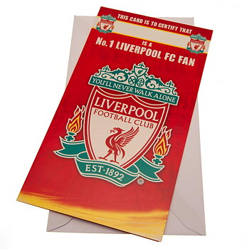 Liverpool Födelsedagskort No 1 Fan