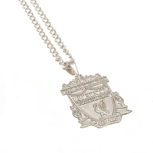 Liverpool Halsband Silver Plated Pendant & Chain XL - 2