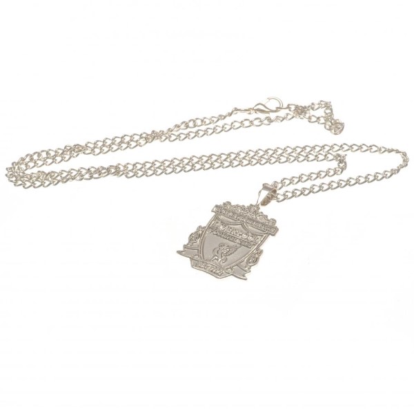 Liverpool Halsband Silver Plated Pendant & Chain XL - 3