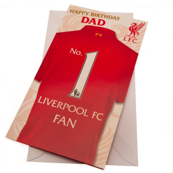 Liverpool Födelsedagskort No. 1 Dad