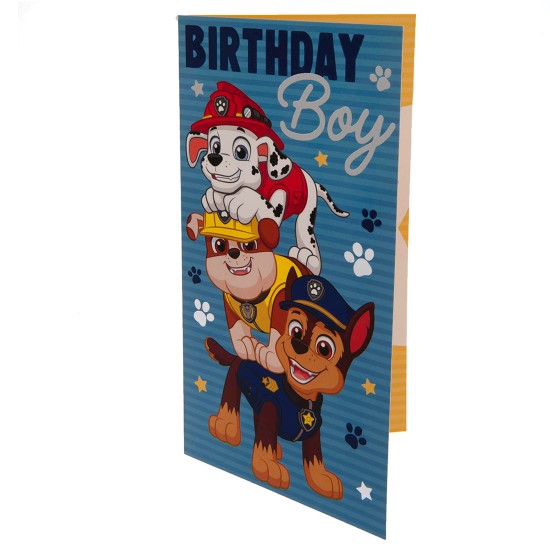 Paw Patrol Födelsedagkort - 2