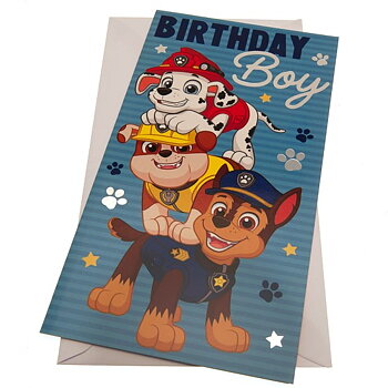 Paw Patrol Födelsedagkort