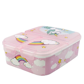 Unicorn Matlåda 3-fack