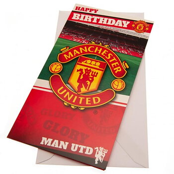 Manchester United Födelsedagkort Stadium