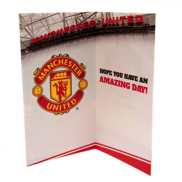 Manchester United Födelsedagkort Stadium - 3