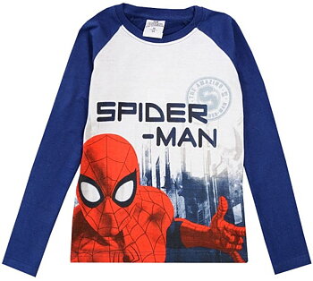 Spiderman Marvel T-shirt Långärmad Blå 