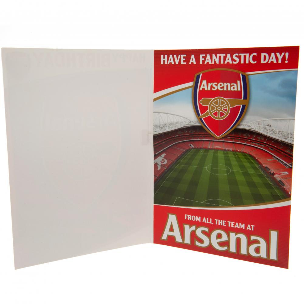 Arsenal Födelsedagskort Musik - 3