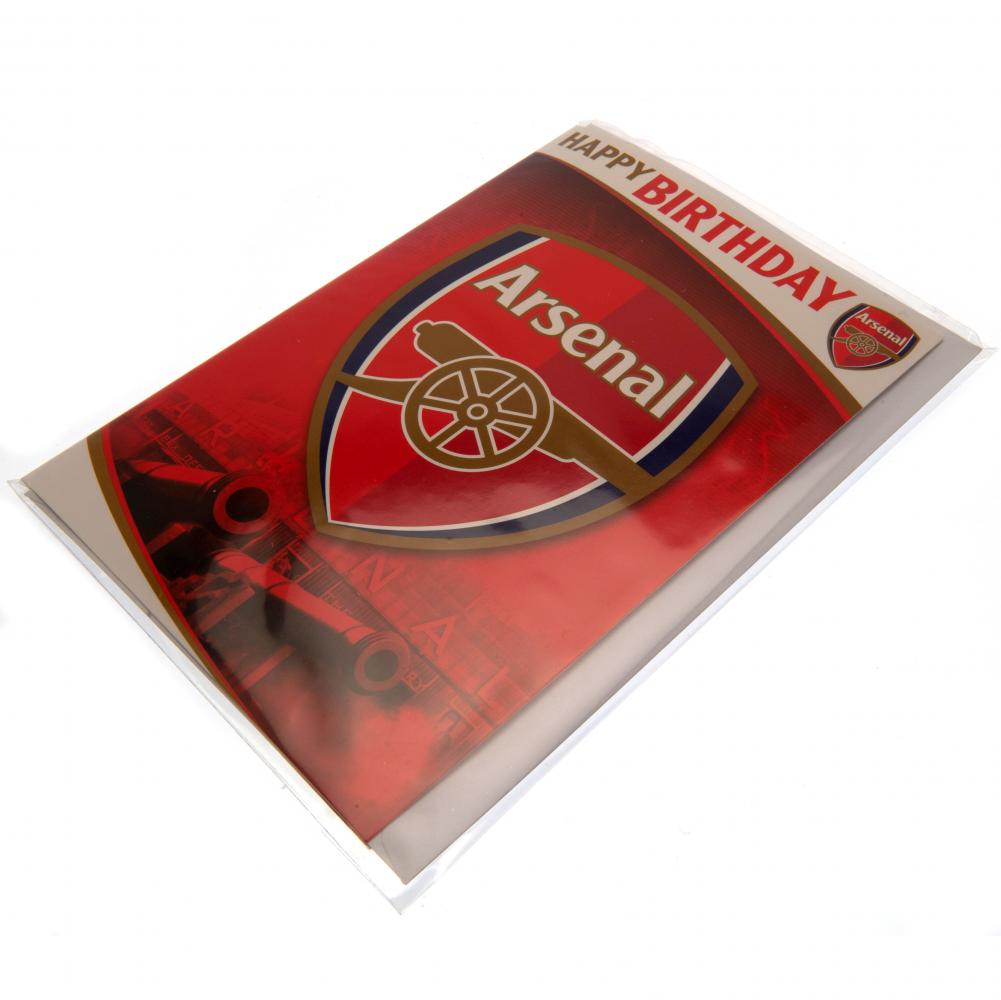 Arsenal Födelsedagskort Musik - 2