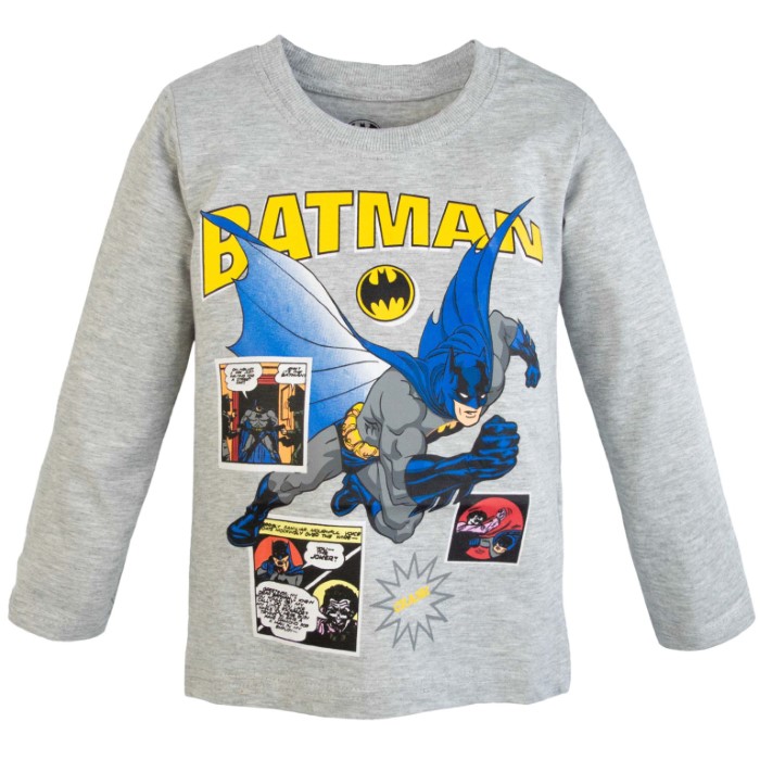 Batman T-shirt Långärmad Grå