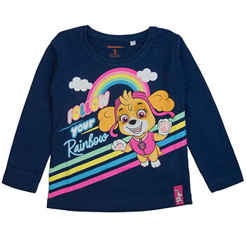 Paw Patrol T-shirt med Långärmad Skye MB