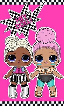LOL Surprise Handduk Hey Doll 50 cm