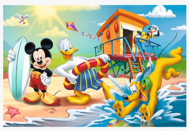 Mickey Mouse Pussel 60 Bitar - 2