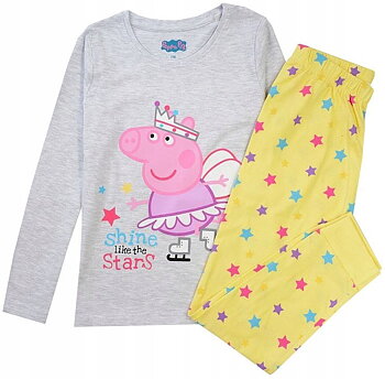 Greta Gris Pyjamas Med Långärmad GG