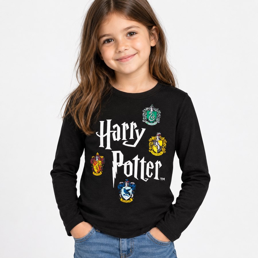 Harry Potter T-shirt Svart