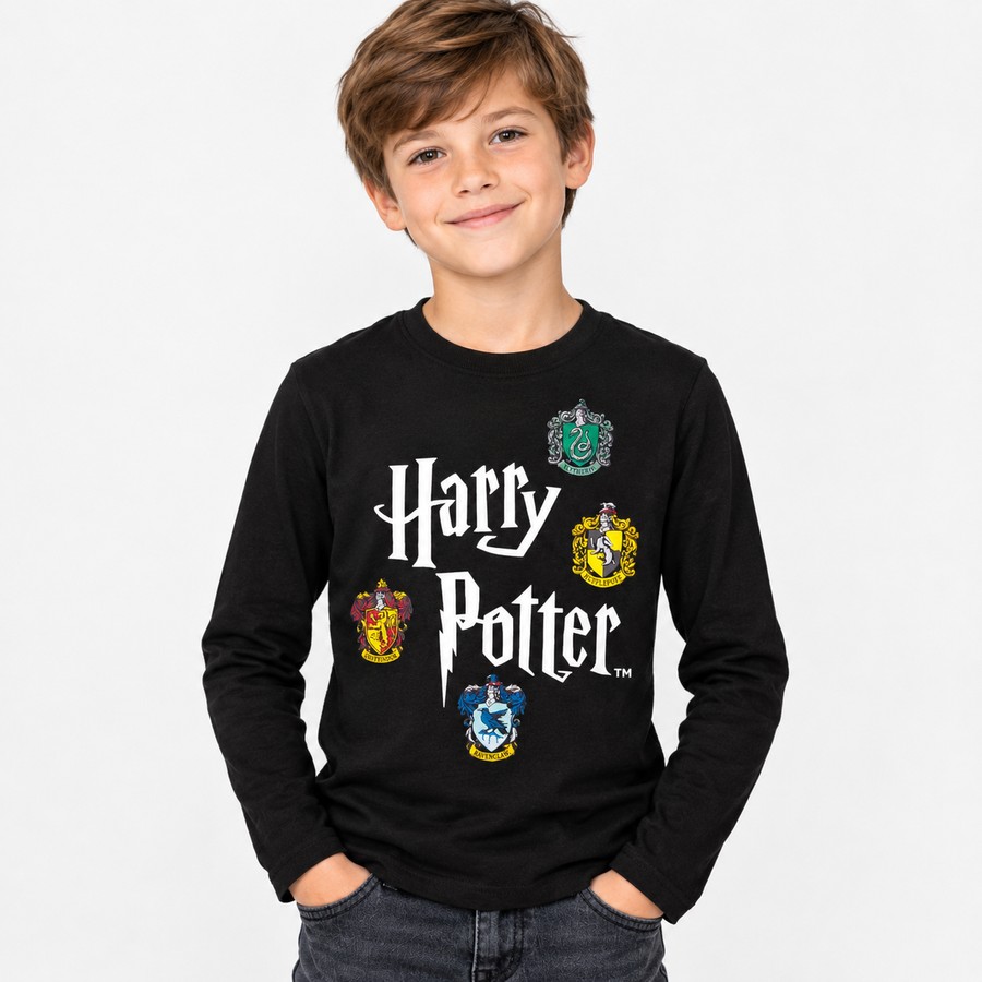 Harry Potter T-shirt Svart - 2