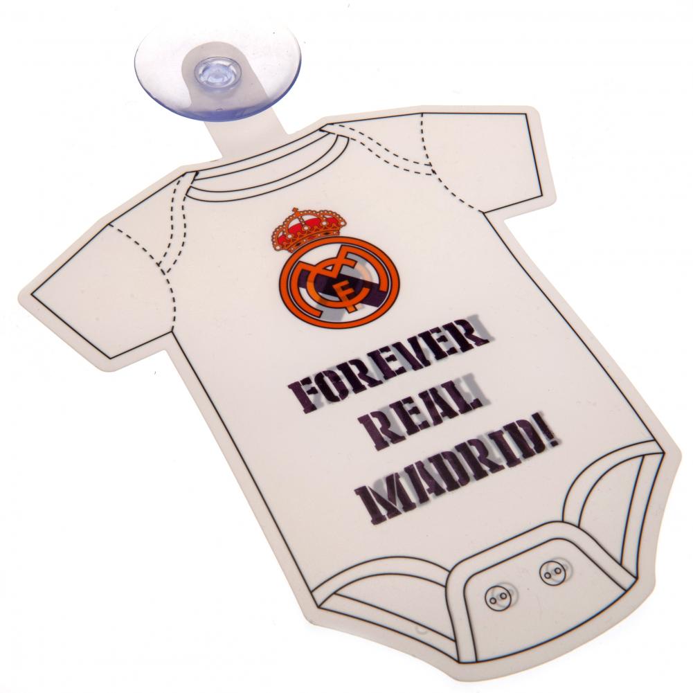 Real Madrid Bilskylt Baby - 3
