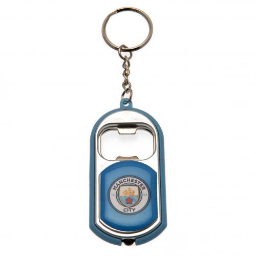 Manchester City Nyckelring Flasköppnare Torch