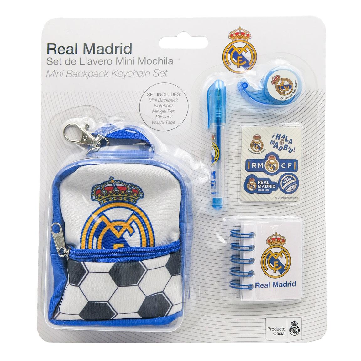 Real Madrid Skrivset & Miniryggsäck - 2