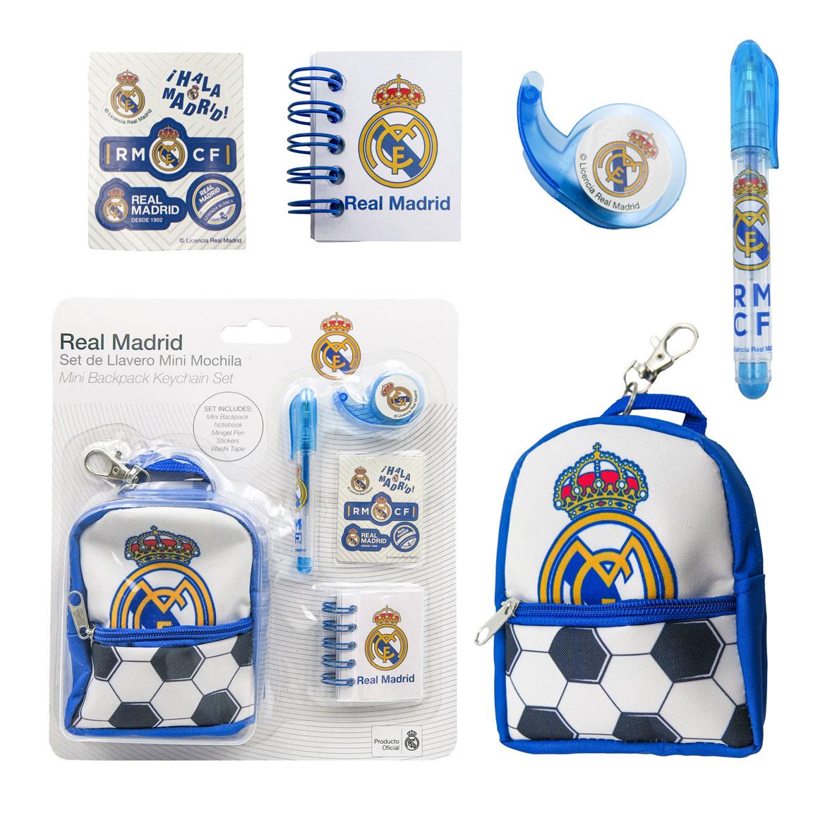 Real Madrid Skrivset & Miniryggsäck