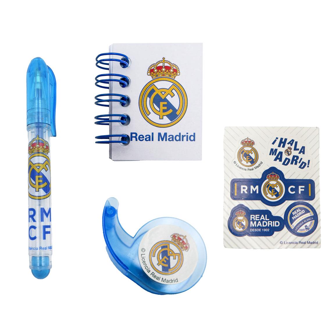 Real Madrid Skrivset & Miniryggsäck - 3