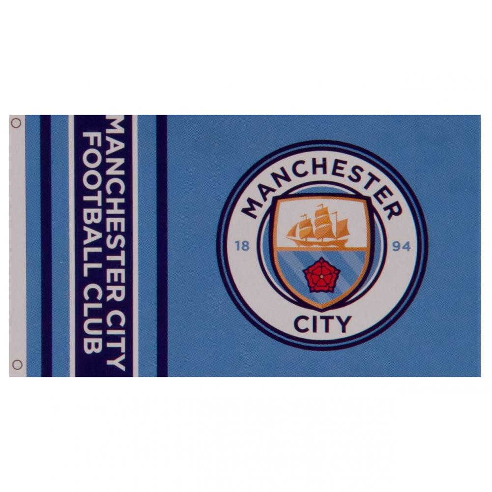 Manchester City Flagga WM - 2
