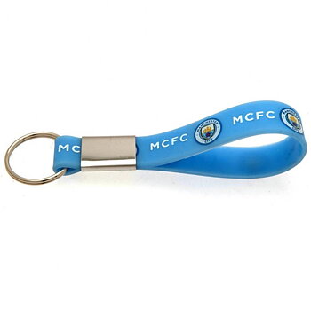 Manchester City Nyckelring Silikon