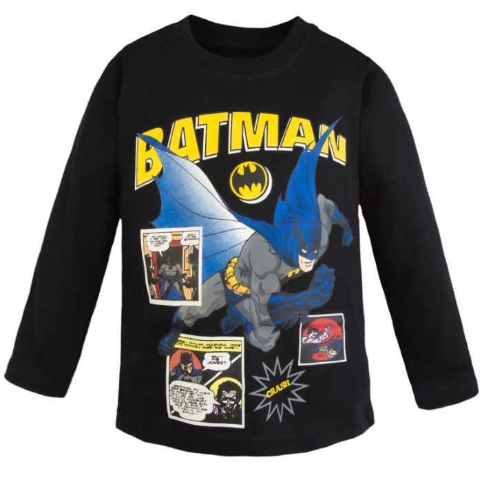 Batman T-shirt Långärmad Svart