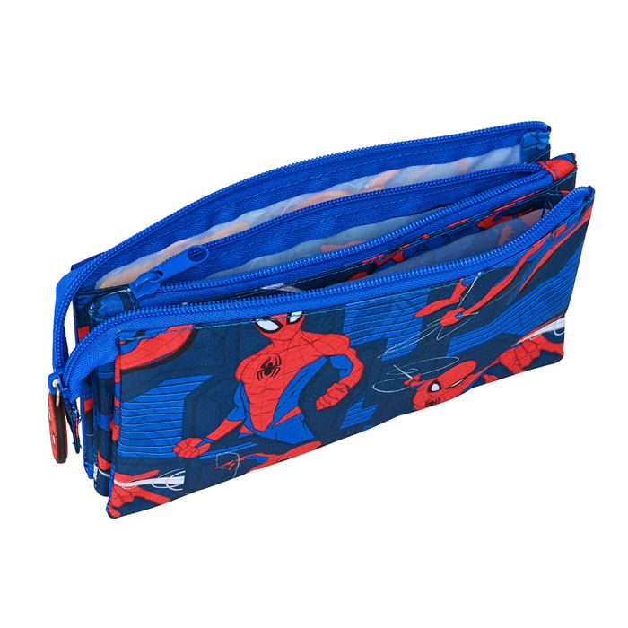 Spiderman Marvel Pennfodral Trippel Great Power - 3