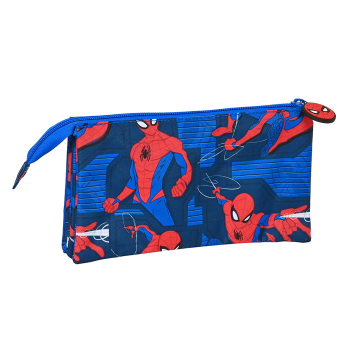 Spiderman Marvel Pennfodral Trippel Great Power - 2