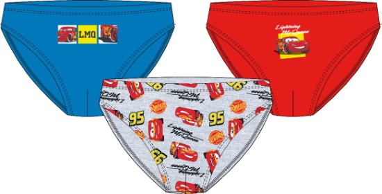 Cars Disney Trosor 3-pack