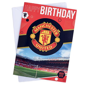 Manchester United Födelsedagskort Musik