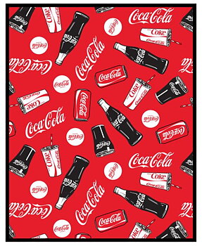 Coca Cola Filt Fleece 150cm