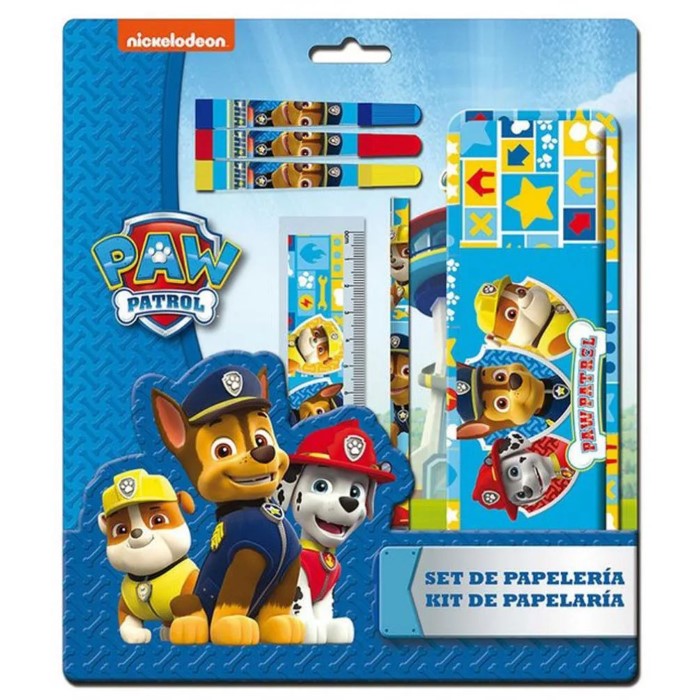 Paw Patrol Skolset 6 Delar